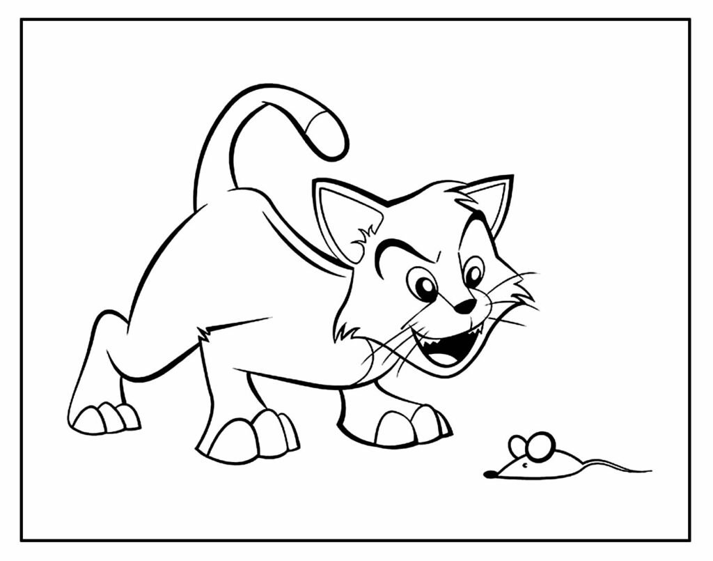 desenhos e paginas para colorir de animais 5