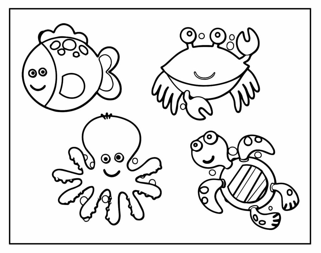 desenhos e paginas para colorir de animais 8