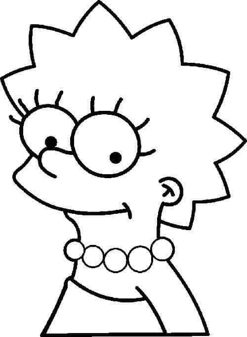 desenhos faceis para colorir 2 1