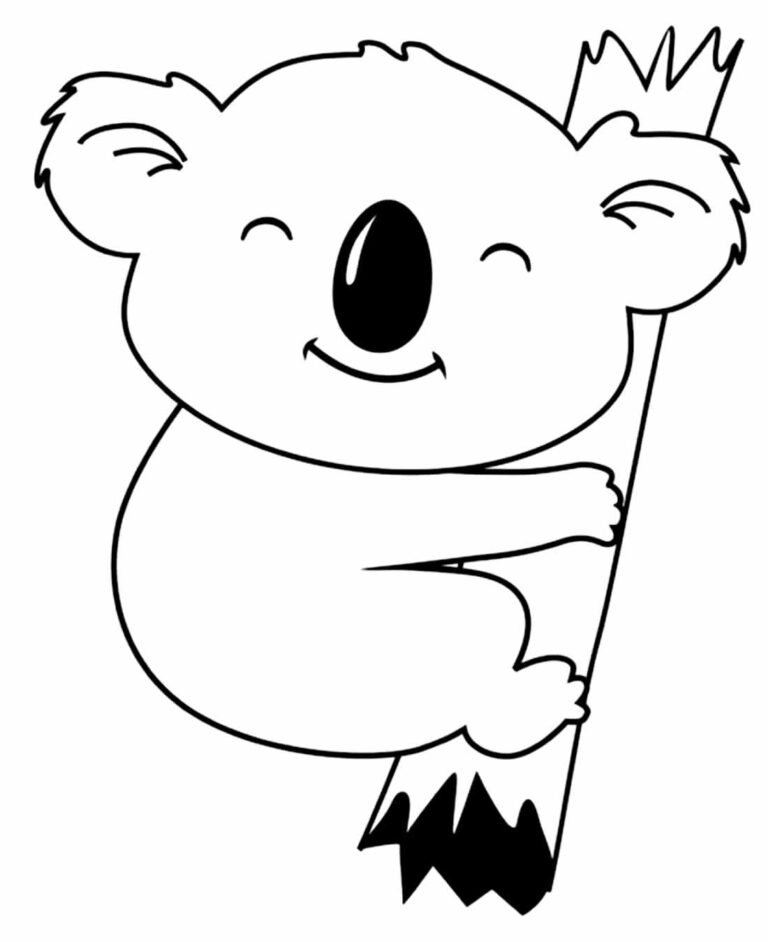 +90 Desenhos Fáceis para Colorir e Imprimir
