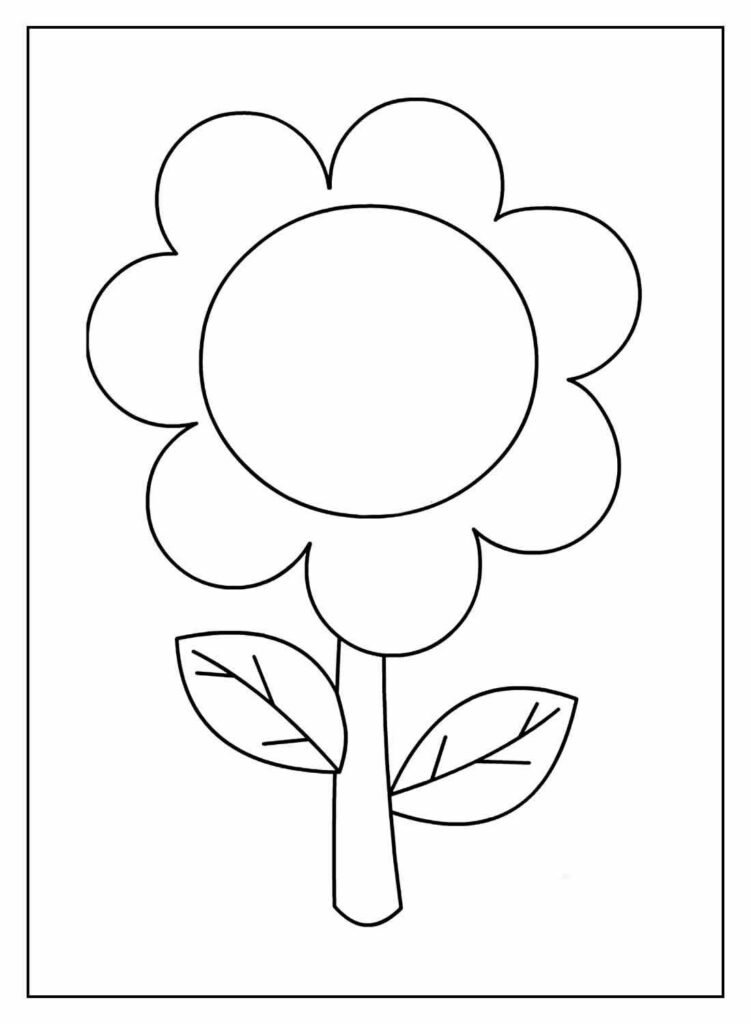 desenhos faceis para colorir 74