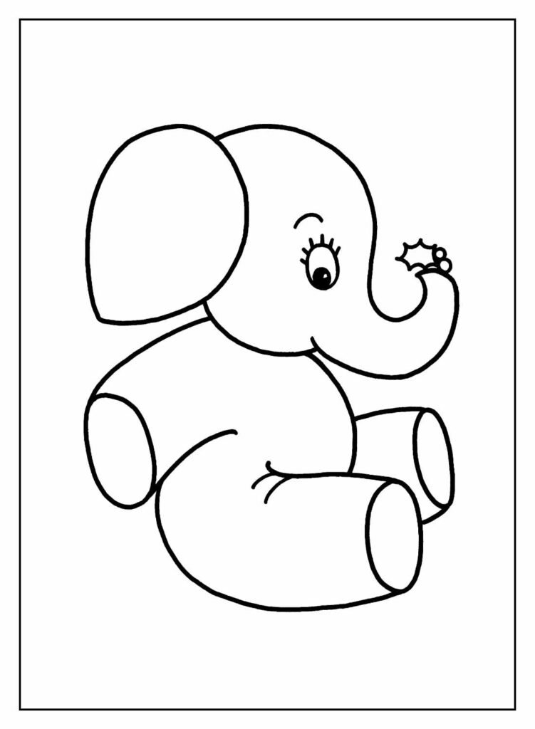 desenhos faceis para colorir 83