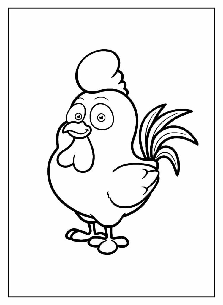 desenhos galinha 5