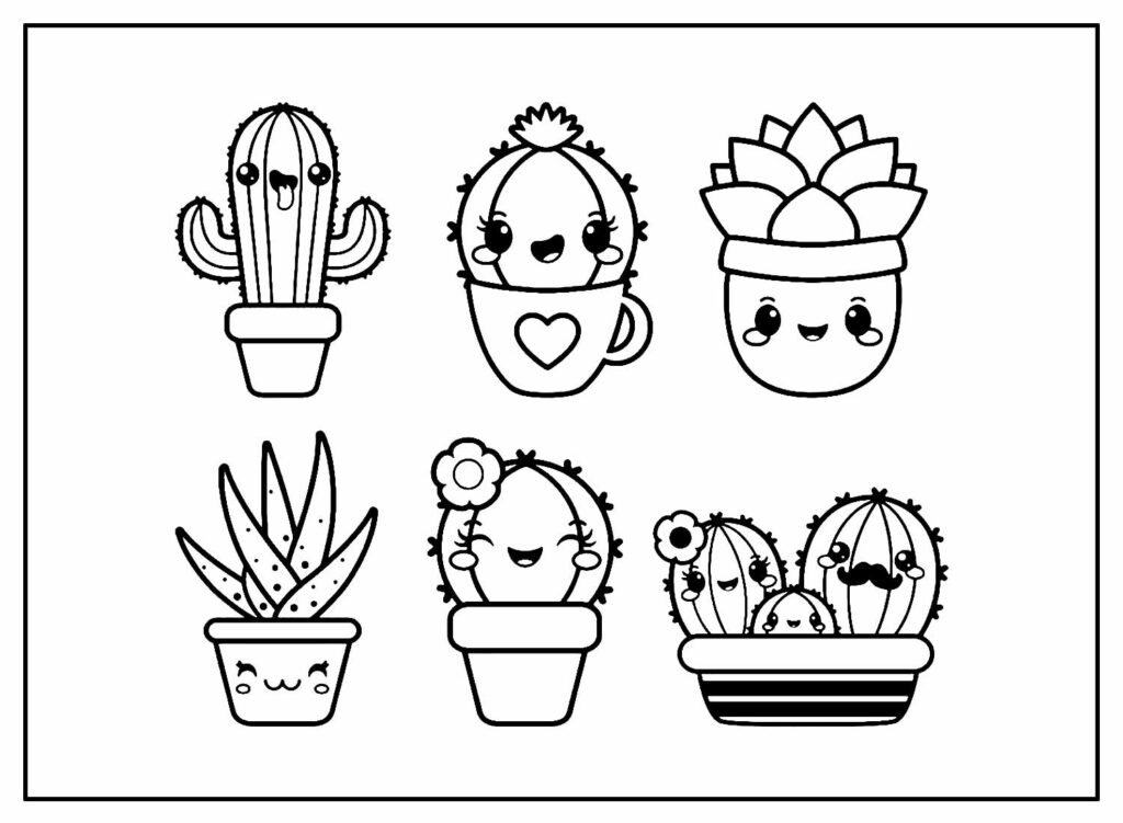desenhos kawaii para colorir 11