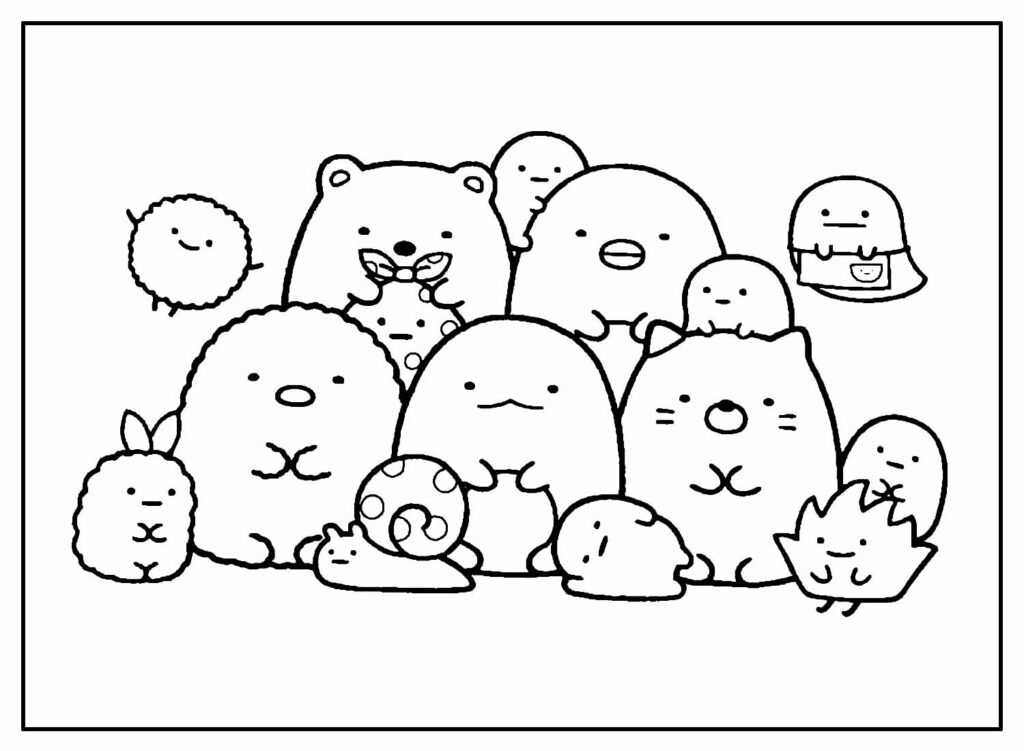 desenhos kawaii para colorir 12