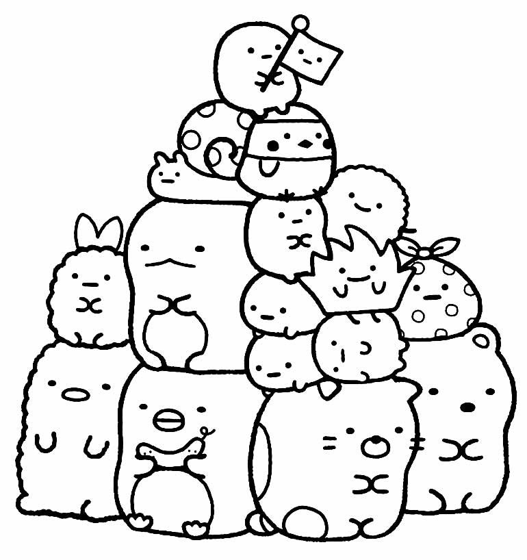 desenhos kawaii para colorir 13