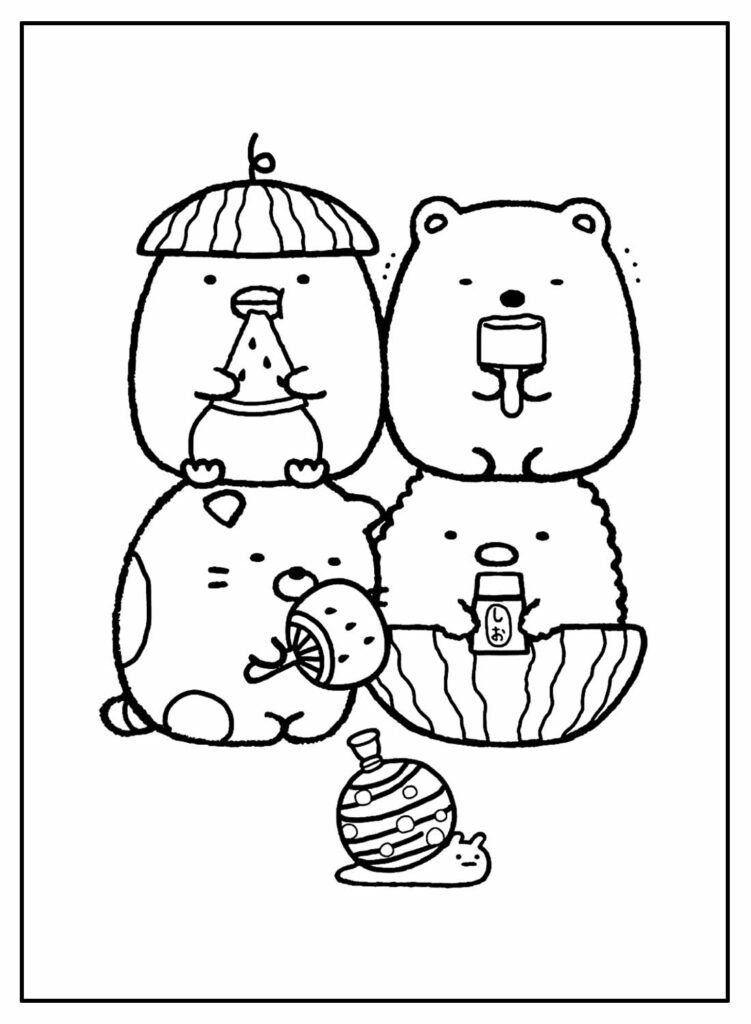 desenhos kawaii para colorir 14