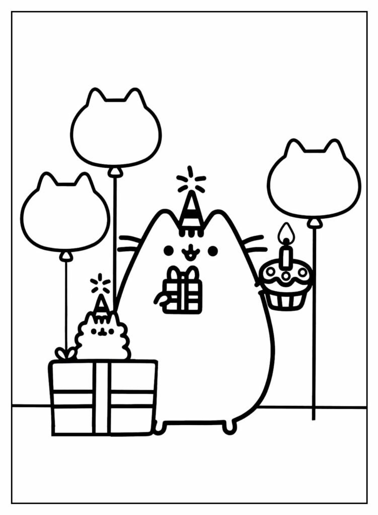 desenhos kawaii para colorir 16
