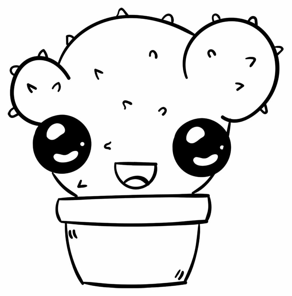 desenhos kawaii para colorir 21