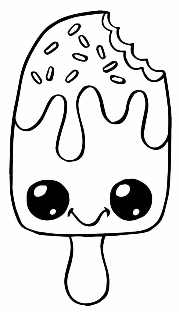 desenhos kawaii para colorir 22