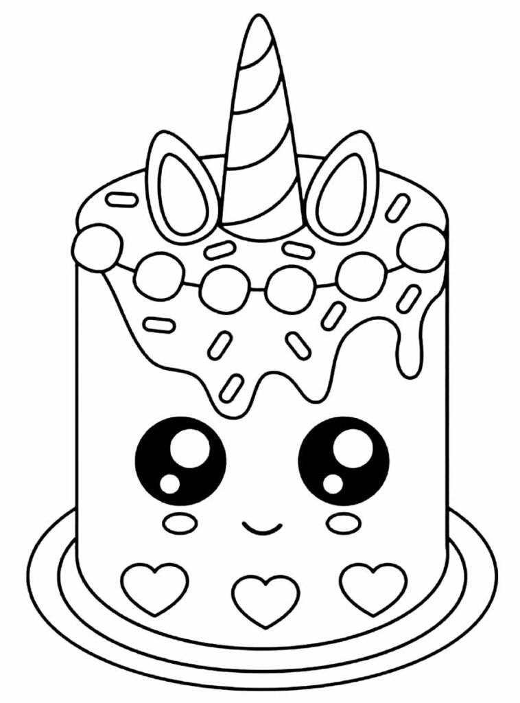 desenhos kawaii para colorir 24