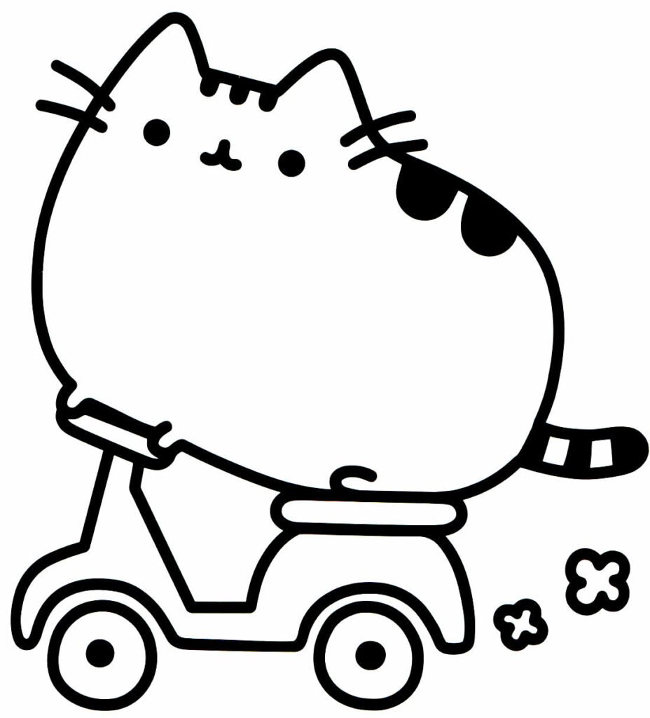 desenhos kawaii para colorir 3