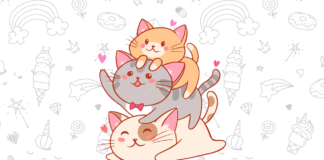 desenhos kawaii para colorir