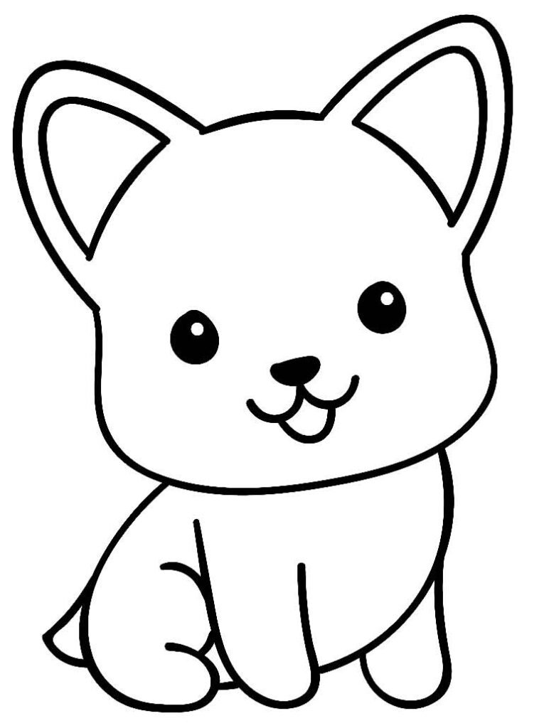 desenhos kawaii para colorir 47