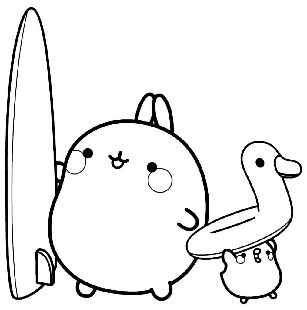 desenhos kawaii para colorir 54