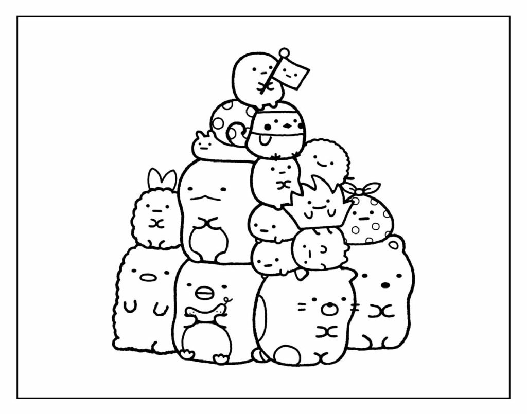 desenhos kawaii para pintar 25