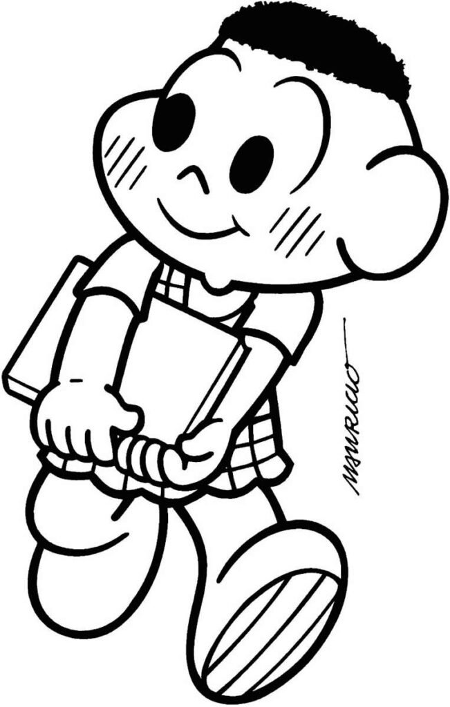 desenhos para colorir da turma da monica 15