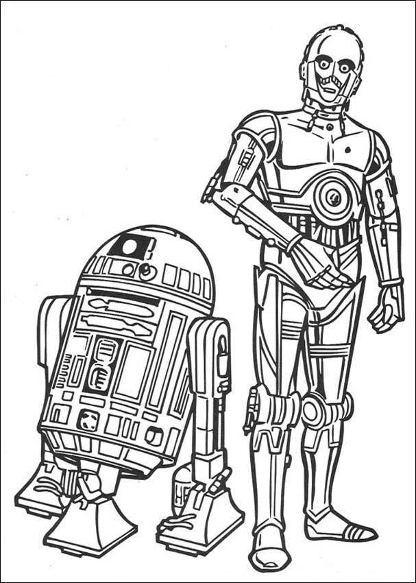 desenhos para colorir do star wars a guerra dos clones