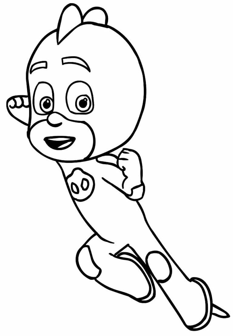Desenhos de PJ Masks para Colorir e Imprimir