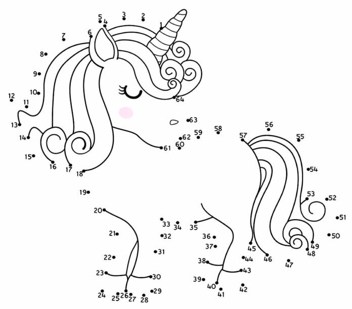 Desenhos de Ligar os Pontos para Colorir e Imprimir