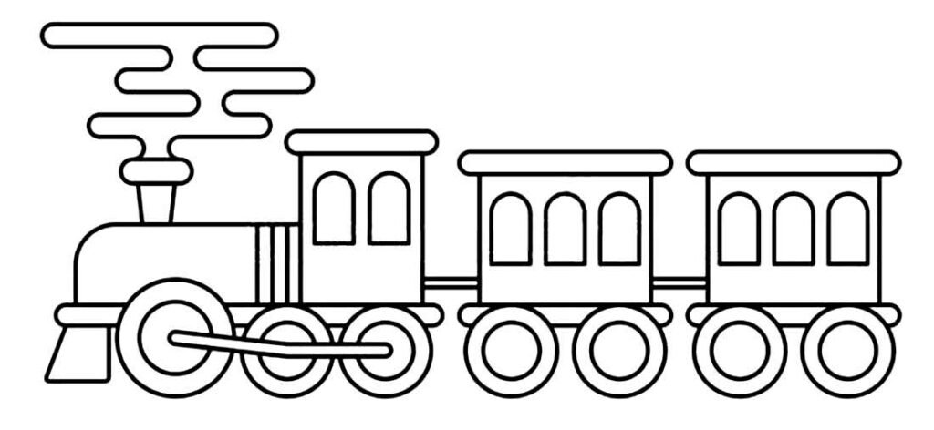 desenhos trenzinho 1