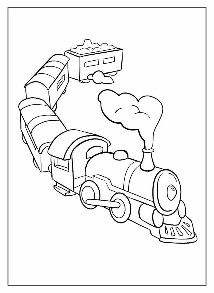 desenhos trenzinho 6