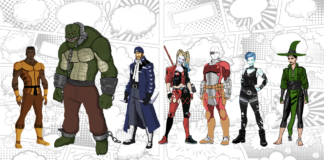 Desenhos do Esquadrão Suicida para Colorir e Imprimir esquadrao suicida para colorir