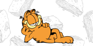 Desenhos do Garfield para Colorir e Imprimir garfield para colorir