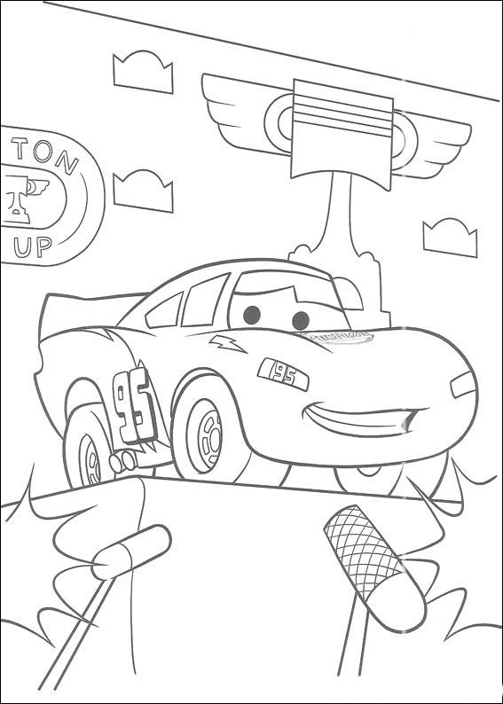 Páginas Para Colorir De Carros Da Disney Pixar Páginas Para Colorir De  Carros Grátis Esboço Esboço