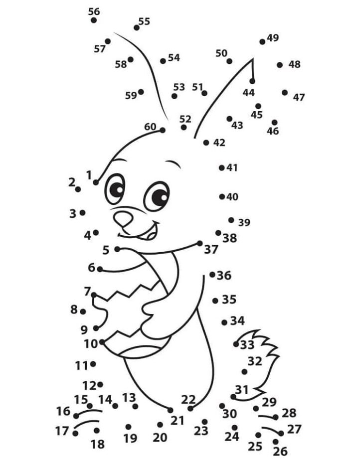 Desenhos de Ligar os Pontos para Colorir e Imprimir