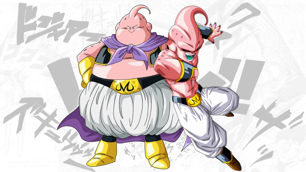 majin boo para colorir