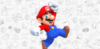 mario bros para colorir