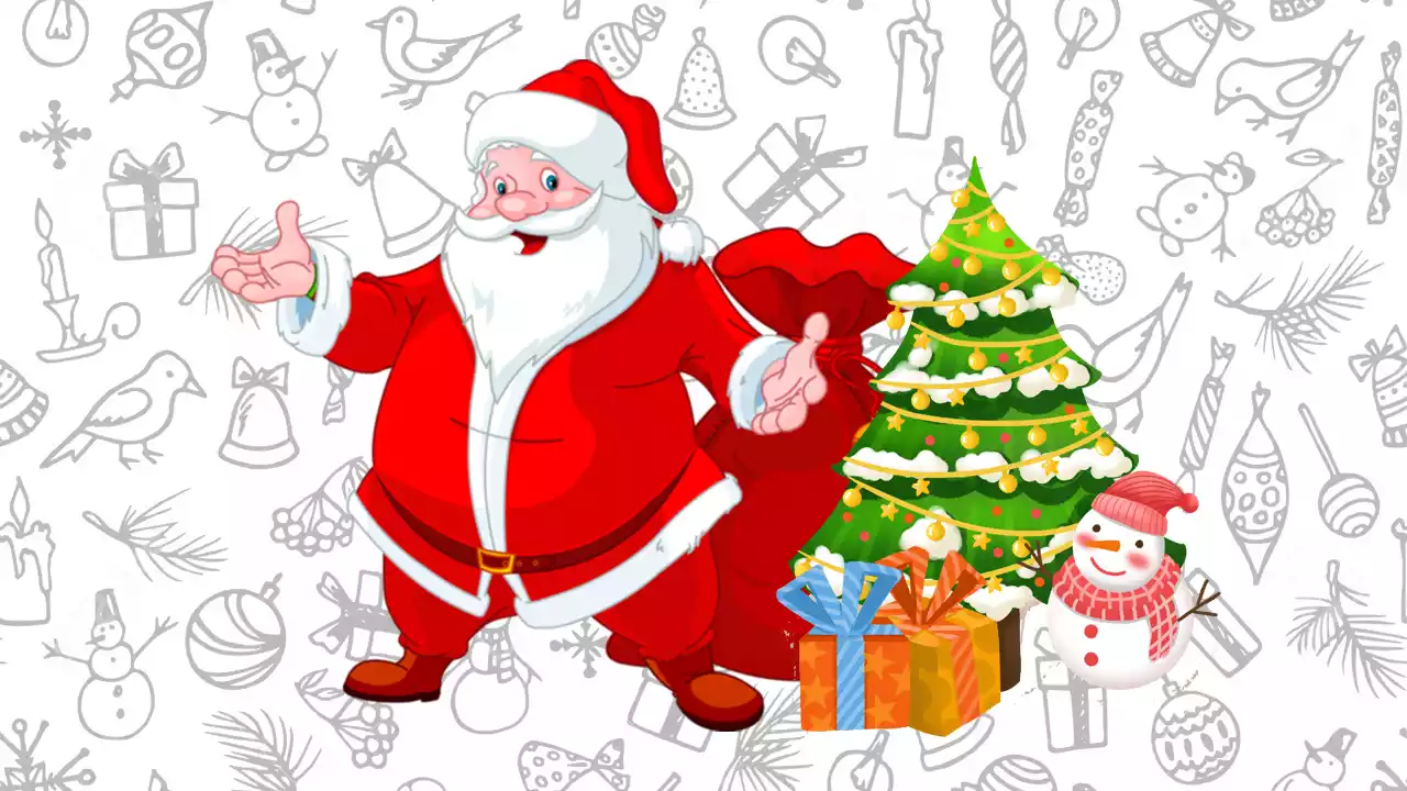 Coloriages de Noël  Desenho de natal, Desenhos fáceis de natal, Desenho de  papai noel para colorir