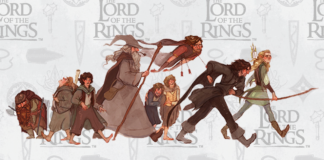 o senhor dos aneis para colorir