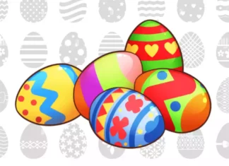 ovos de pascoa para colorir