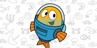 peixonauta para colorir