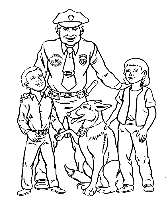 policial e criancas policial e criancas