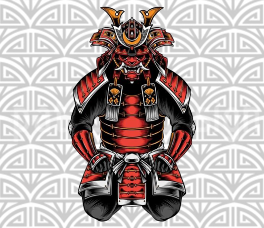 Desenhos de Samurai para Colorir e Imprimir samurai para colorir