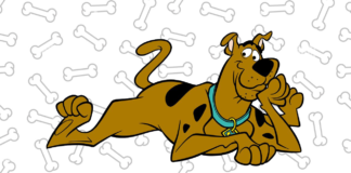 scooby doo para colorir