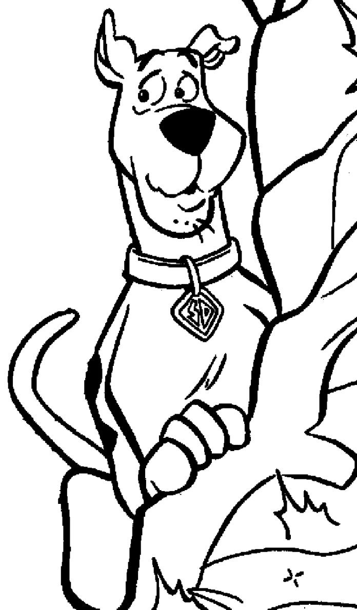Desenhos do Scooby Doo para Colorir e Imprimir