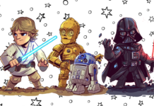 star wars para colorir