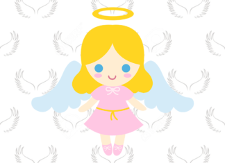 anjinha para colorir