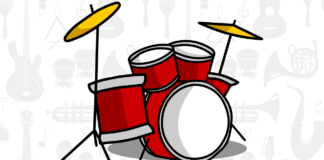 Desenhos de Bateria para Colorir e Imprimir bateria para colorir