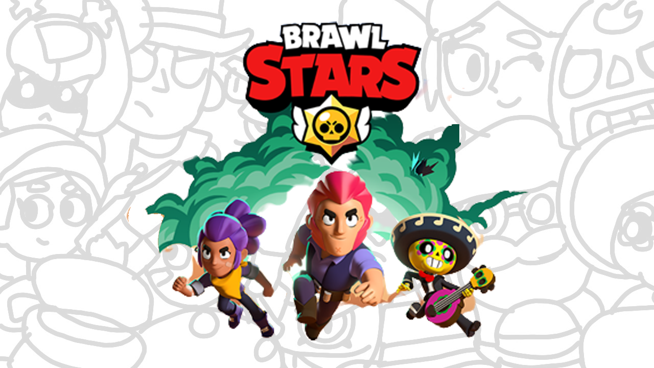 Desenhos de Jogo Brawl Stars 1 para Colorir e Imprimir 