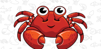 Desenhos de Caranguejo para Colorir e Imprimir carangueijo para colorir