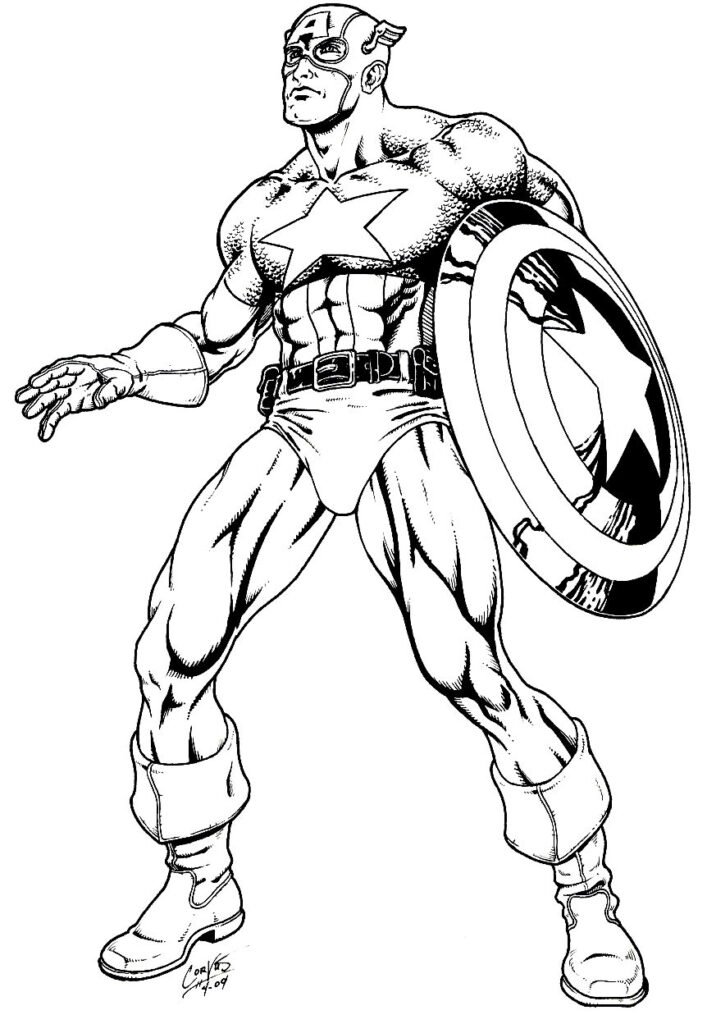 desenho de capitao america 7 1 desenho de capitao america 7 1