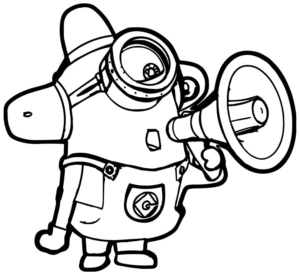 desenho dos minions 1