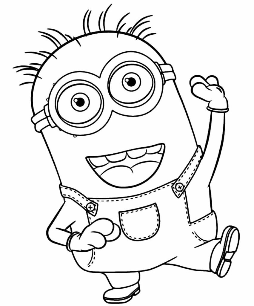 desenho dos minions 10