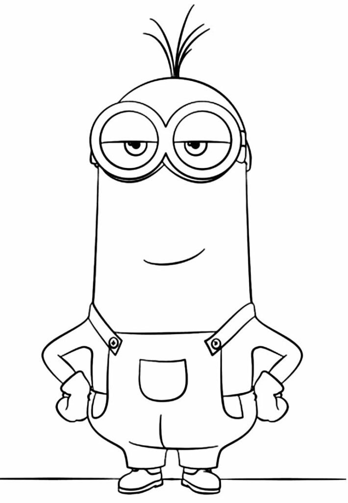 desenho dos minions 12