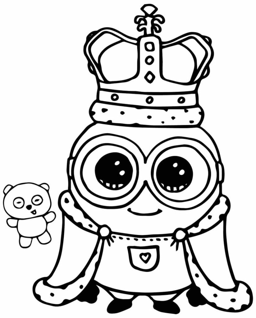 desenho dos minions 6